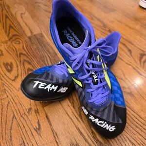 New Balance SD100 v5 Team Racing Track Spikes Women 9.5 Blue Purple WSD100L5